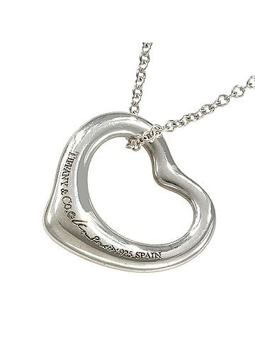 Tiffany & Co. Tiffany &amp; Co. Heart Necklace, approximately 2.9g, SV925 Sterling Silver (view 1)