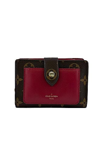 Louis Vuitton LOUIS VUITTON M69433 Portefeuille Juliette Monogram Bi-fold Wallet Brown (view 1)