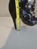 Thalia Sodi Black Silver Boots Size 7 - photo 8
