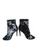 Thalia Sodi Black Silver Boots Size 7 - photo 2