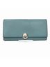 Loewe 100% Leather Blue Loewe Continental Wallet Long Leather One size - photo 1