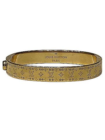 Louis Vuitton Louis Vuitton Bangle, Monogram, Total Weight 29g, GP M64860 (view 1)