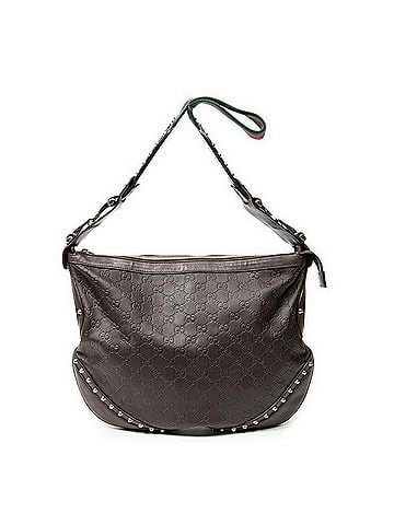 Gucci Web Studded Pelham Messenger (view 1)