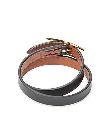 Hermes Leather Goods Behapi Double Tour Bracelet T1 (view 2)
