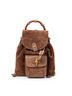Gucci Brown Mini Bamboo Backpack One size - photo 1
