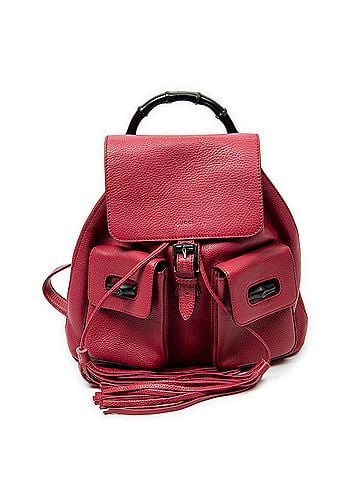 Gucci Medium Bamboo Tassel Backpack (view 1)
