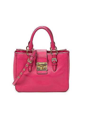 Miu Miu Pushlock Executive Tote (view 1)