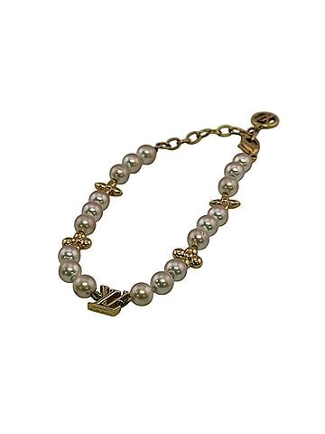 Louis Vuitton LOUIS VUITTON M1129A Pearl Bracelet White (view 1)