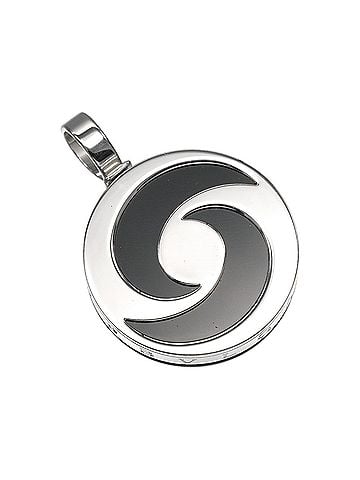 Bvlgari Bulgari Allegra Optical Pendant Top, 18K White Gold, Onyx, Stainless Steel, Approx. 28.93g, BVLGARI (view 1)