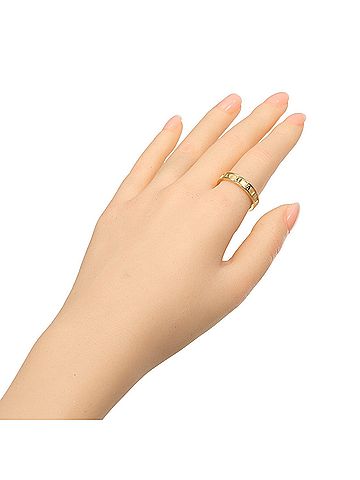 Tiffany & Co. Tiffany &amp; Co. Atlas Narrow Ring, 18K Yellow Gold, Approx. 5.87g (view 2)