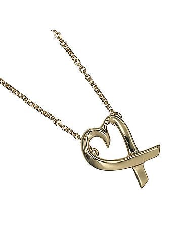 Tiffany & Co. Tiffany &amp; Co. Loving Heart Necklace, 18K Yellow Gold, approx. 2.71g. (view 1)