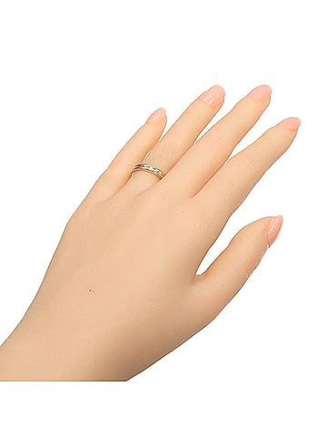 Boucheron Boucheron Godron Ring, 18KPG Pink Gold, Approx. 3.61g (view 2)