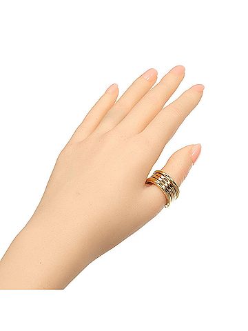 Bvlgari Bvlgari Bulgari B.ZERO1 4-band ring, 18K yellow gold, approximately 12.46g. (view 2)