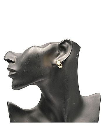 Tiffany & Co. Tiffany &amp; Co. Atlas Hoop Earrings, 18K Yellow Gold, Approx. 10.4g. (view 2)