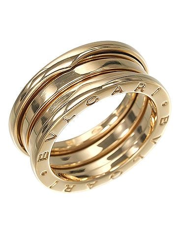 Bvlgari Bvlgari Bulgari B.zero1 3-band ring, 18K yellow gold, approximately 9.25g. (view 1)