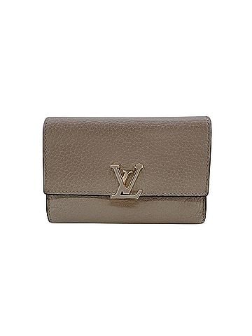 Louis Vuitton LOUIS VUITTON M62159 Portefeuille Capucines Compact Tri-fold Wallet, Beige (view 1)