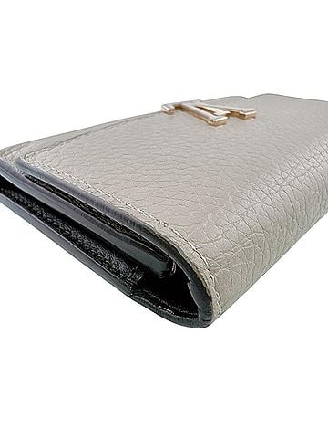 Louis Vuitton LOUIS VUITTON M62159 Portefeuille Capucines Compact Tri-fold Wallet, Beige (view 2)