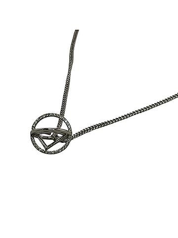 Fendi FENDI F is necklace chain silver (view 1)
