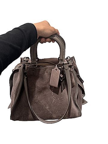 Coach GREY LEATHER ROGUE 20 BAG Leather Crossbody Bag (view 1)