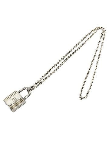 Hermès Hermes Kelly Cadena Chain Necklace Pendant Ag925 Silver Men's Women's Unisex (view 1)