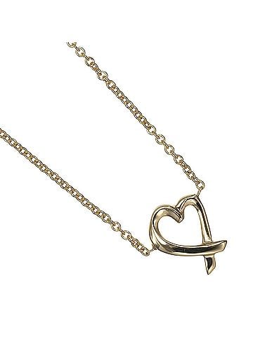 Tiffany & Co. Tiffany &amp; Co. Loving Heart Necklace, 18K Yellow Gold, approx. 2.3g. (view 1)