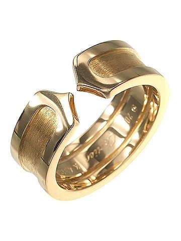 Cartier Cartier Ring 2C, 18K Yellow Gold, Approx. 7.29g, CARTIER (view 1)