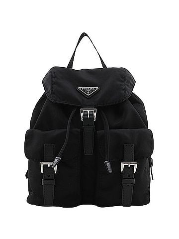 Prada Prada PRADA Backpack/Daypack 1BZ677 Nylon NERO Black 2-way A5 Belt Buckle Women's (view 1)