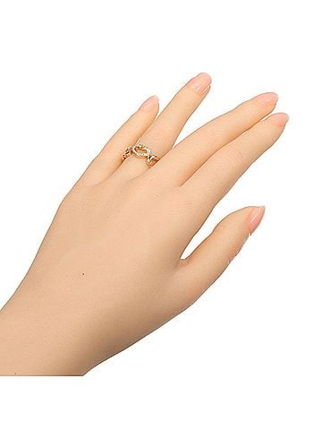 Cartier Cartier C Heart Ring, Approx. 7g, 18KPG Pink Gold, Diamond Ring. (view 2)