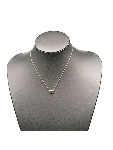 Tiffany & Co. Tiffany Bean Necklace, 18K Yellow Gold, approx. 4.12g, TIFFANY &amp; Co. (view 2)