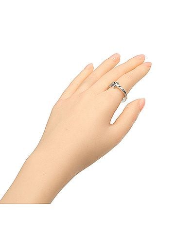 Tiffany & Co. Tiffany &amp; Co. T-Square Ring, 18K White Gold, Approx. 7.35g (view 2)