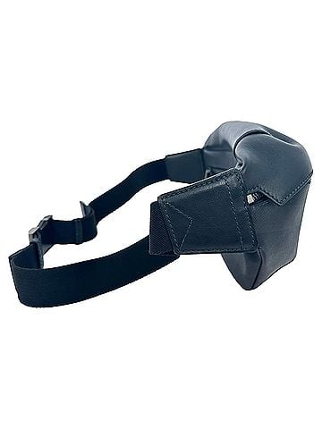 Burberry Burberry Sonny Check Waist Bag in Black Leather (view 2)