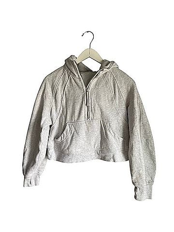 Lululemon Athletica Scuba Oversized Half-Zip Hoodie Sweatshirt (view 1)