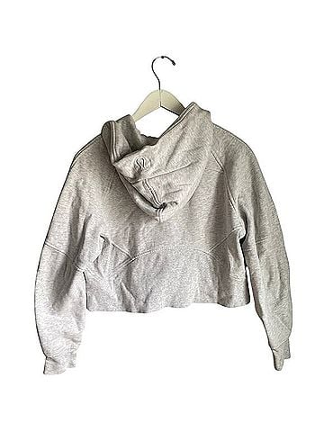 Lululemon Athletica Scuba Oversized Half-Zip Hoodie Sweatshirt (view 2)