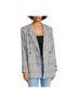 Steve Madden Plaid Gray Blazer Size S - photo 7