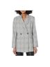 Steve Madden Plaid Gray Blazer Size S - photo 6