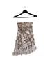 Elliatt 100% Polyester Floral Multi Color White Tan Cocktail Dress Size M - photo 2