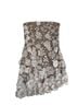 Elliatt 100% Polyester Floral Multi Color White Tan Cocktail Dress Size M - photo 3