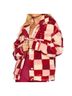 Beach Riot 100% Polyester 100% Polyester Checkered-gingham Multi Color Jacket Size S - photo 3
