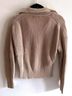 J.Crew 100% Cotton Solid Tan Ivory Pullover Sweater Size XS - photo 4
