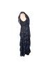 Lulus Floral Blue Black Cocktail Dress Size L - photo 4