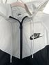 Nike 100% Polyester 2% Spandex Black White Windbreaker Size S - photo 2
