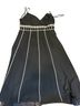 Loft 37 100% Polyester Black White Casual Dress Size 6 - photo 2
