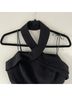 Adelyn Rae 100% Polyester Black Cocktail Dress Size L - photo 5