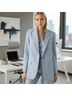 ST. AGNI Single Button Tailored Blazer Blazer - photo 7