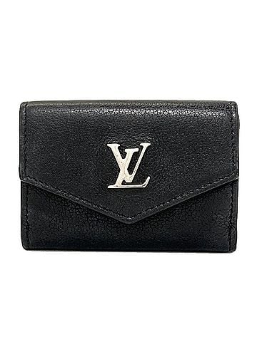 Louis Vuitton Louis Vuitton M63921 Portefeuille Lockmini Tri-fold Wallet, Taurillon Leather, Women's LOUIS VUITTON (view 1)
