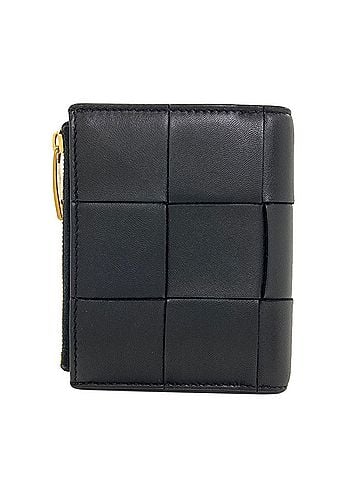 Bottega Veneta Bottega Veneta Cassette Small Bi-fold Wallet, Leather, Women's. (view 2)