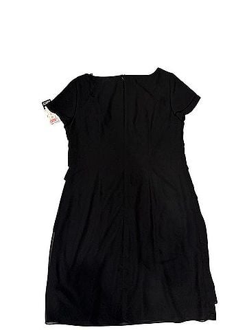 Adrianna Papell Layered Pintuck Midi Dress Casual Dress (view 2)
