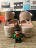 Macarena Collection 100% Suede Brown Tan Wedges Size EU 41 - photo 3