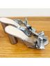 Loeffler Randall Silver Heels Size 6 - photo 5