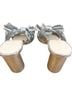 Loeffler Randall Silver Heels Size 6 - photo 2